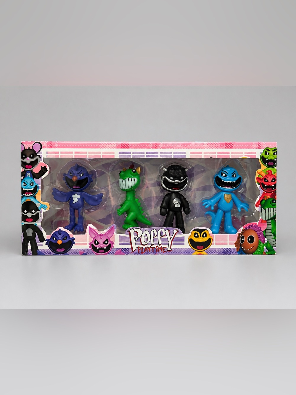 Poppy Playtime Figure Set – 4 Piece Character Collection Toy Set – Brand New